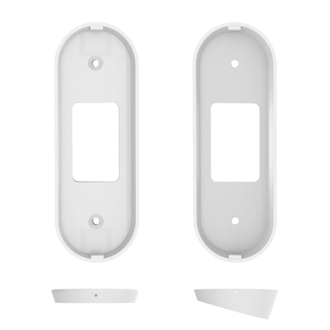 Mount Kit for WUUK Wired Doorbell Camera Only, Bracket Wedge Kit, Flat Backplate & 15° Angle Mount
