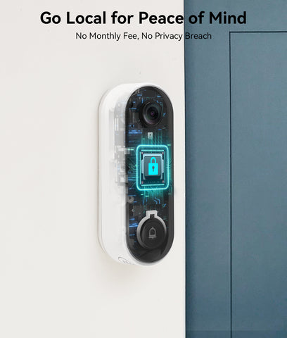 WUUK Wired Smart Doorbell 2K