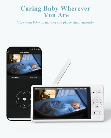 WUUK Video Baby Monitor